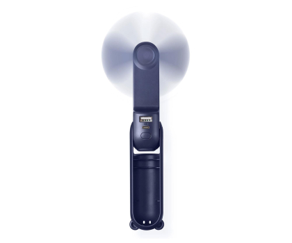 Gadżet technologiczny Jisulife Mini wentylator Handheld Fan Life8 powerbank 2000mAh latarka